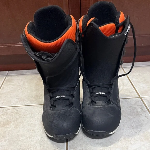 Flow Vega Snowboarding Boots – Black/Orange – Lightly Used - Picture 6 of 15